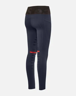 Produktbild von eaSt REGGINGS® R1 Highwaist Mid Season Reitleggings in Midnight blue, Farbe:midnight blue, Größe:XS