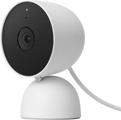 Obrázok produktu pre Camera de supraveghere Google Nest Cam Snow, Bluetooth, Full HD, 2Mpx, Night Vision, Google Assistant Alb/Negru