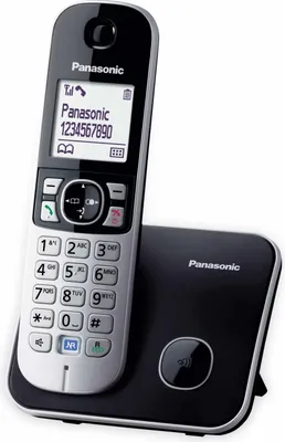 Productafbeelding van Panasonic KX-TG6811GS draadloos telefoonapparaat, polarsilver kleur