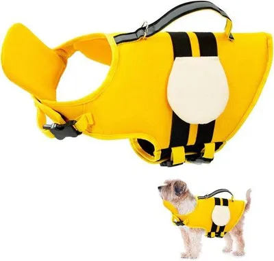 Produktbild von Reflektierendes Hundesicherheitsweste mit Handgriff, 1 Mannschaftsgröße