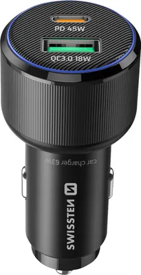 Obrázok produktu pre Adaptér USB 1x + 1x USB-C (63W)