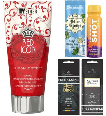 Produktbild von Asther Red Icon Bräunungsaccelerator Bräunungsset