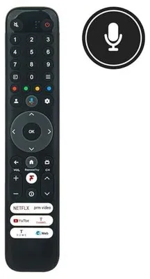 Zdjęcie produktu dla Pilot zdalny głosowy RC833 GUB2 do tcl smart TV android