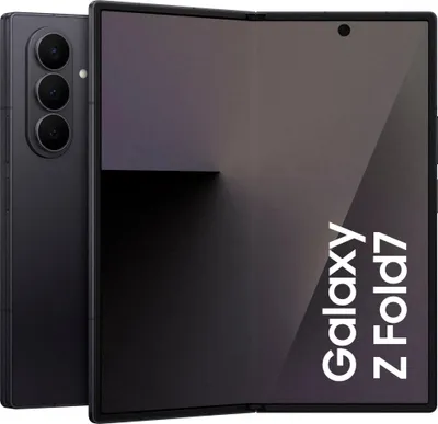 Image de Samsung Galaxy Z Fold7, 20,3 cm (8"), 2184 x 1968 pixels, 12 Go, 1 To, 200 MP, noir
