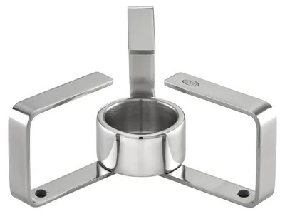 Produktbild von RÖSLE Stövchen, Hochwertiger Teewärmer mit rutschfesten Gummifüßen, Edelstahl 18/10, Standard Teelicht, zusammenklappbar, spülmaschinengeeignet, 17 x