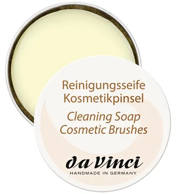 Produktbild von da Vinci, Pinselseife 85g, vegan, Reinigung für Kosmetikpinsel