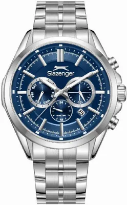 Produktbild von Zegarek męski SLAZENGER SL.09.2567.2.03 granatowy fashion na prezent