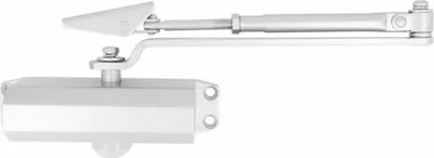 Zdjęcie produktu dla Samozamykacz AMIG Nice 773 Aluminium Biały