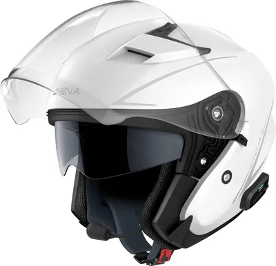Obrázek produktu pro Trysková přilba Sena OutStar S, bílá, M (59/60)