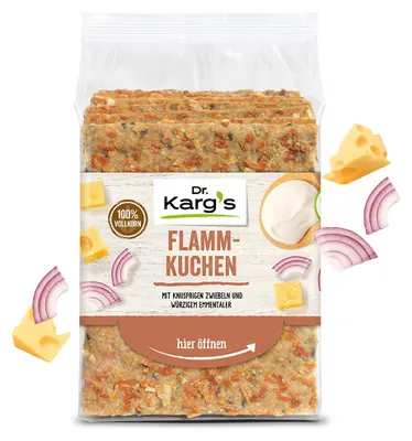 Image de Tarte flambée Dr. Kargs pain croustillant création d'inspiration française 200g