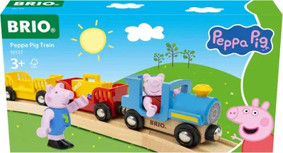 Immagine prodotto di BRIO World – 36127 Peppa Pig Train | Train for children aged 3 and up