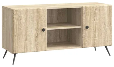 Obrázek produktu pro vidaXL TV skříňka Sonoma dub 102 x 34,5 x 50 cm dřevotřísková deska