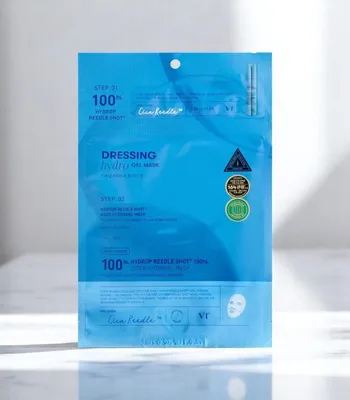 Obrázek produktu pro VT Cosmetics - Hydrop Reedle Shot 100hl 2 Step Hydrogel Mask - Hydratační hydrogelová maska 1.5g+33g