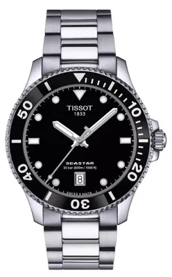 Produktbild von Tissot Seastar 1000 Quartz Black Dial 40mm Steel