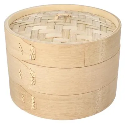 Produktbild von Dampfgarer Bambus "ASIA" Ø 21 cm · 13,5 cm 3-teilig