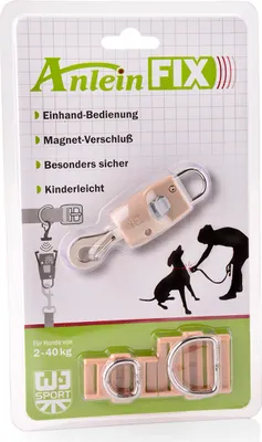 Produktbild von Anlein-Fix, der Leinen- und Halsband Verschluß für Hunde