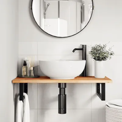 Produktbild von vidaXL Waschtischplatte Ölbeschichtung 60x40x2cm Massivholz Akazie