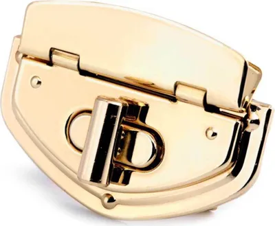 1 Set Eleganter Drehverschluss für Taschen und Geldbörsen roségold