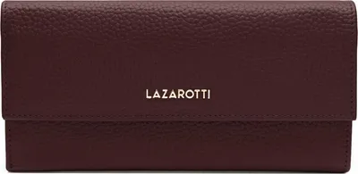 Immagine prodotto di Lazarotti Pelle portafoglio Bologna Leather Wallet With 12 Card Slots Burgundy marrone scuro