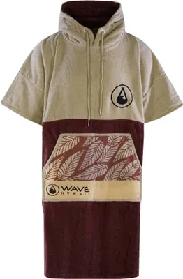 Produktbild von Poncho Wave Hawaii Poncho Leevs, Baumwolle Velours L WH4060 Mehrfarbig 105 x 80 cm