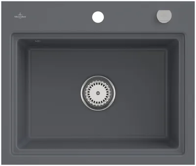 Produktbild von Villeroy & Boch Keramikspüle 33662Fi4, Subway Style 60 S Flat Flächenbündige Spüle - inkl.