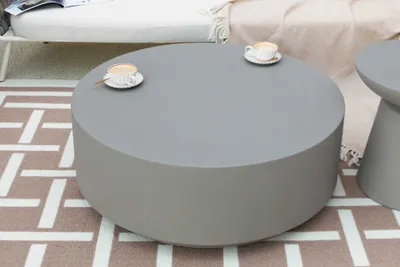 Produktbild von ROME Couchtisch aus Beton | exklusiv | modern | 101.6 x 101.6 x 36 cm