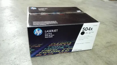 Produktbild von HP 504X 2er-Pack Schwarz Original LaserJet Tonerkartuschen mit hoher Reichweite, 21000 Seiten, Schwarz, 2 Stück(e)