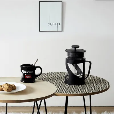 Produktbild von Französische Kaffeepresse aus Glas und Polypropylen "Noo"