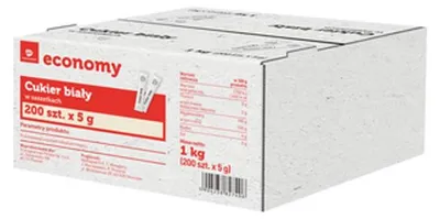 Obrázok produktu pre Cukier biały TGE w saszetkach 5 g, 200 sztuk