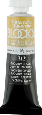 Produktbild von Blockx 3x Aquarellfarbe, Kadmiumorange - Tube 15ml - Kadmiumorange 44312BXC