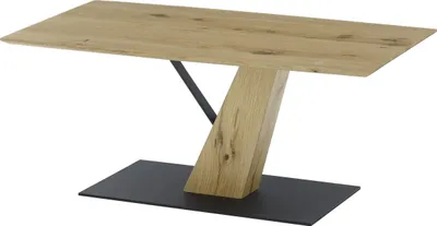 Image de Couchtisch >BRESCIA< in Eiche furnier - 110x45x60 (BxHxT)