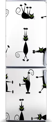 Produktbild von Tulup Kühlschrankdekoration - Magnetmatte - 70 cm x 190 cm - Magnet auf dem Kühlschrank - Katzen
