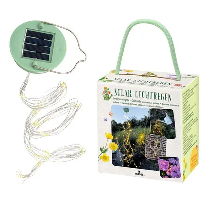 Zdjęcie produktu dla MOSES leaf & blossom solar rain of lights lampki solarne 100 lampek LED