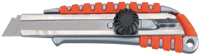 Obrázek produktu pro MAUL Cutter Profi Plus 18 mm pogumovaný protiskluzový kov ocel zinek guma 15,6 cm červený