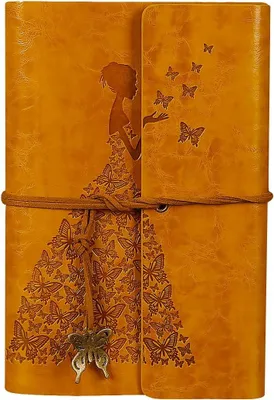 Produktbild von A6 Vintage Leder Journal, spiralgebunden, 128x185mm, nachfüllbar, für Reisen