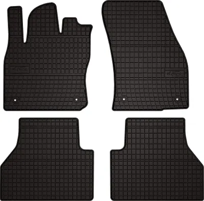 Immagine prodotto di Tappetini auto in gomma adatto per Volkswagen Caddy IV (2020-, multispazio) neri, set 4 pz, con fissaggi