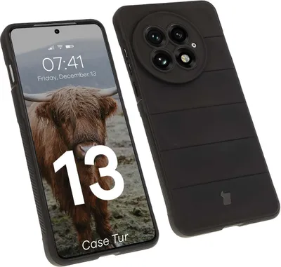 Produktbild von Robuste Handyhülle für OnePlus 13, Bizon Case Tur, Schwarz