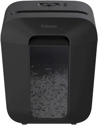 Produktbild von Aktenvernichter Powershred LX45 Cross-Cut Partikel 4x37mm schwarz Packung mit 2 Stück