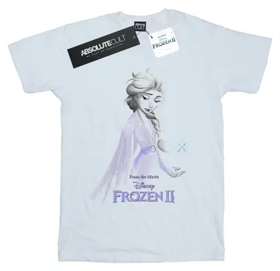 Imagen del producto de Disney - Camiseta "Frozen 2" para mujer, modelo BI24481 (talla 3XL), color blanco