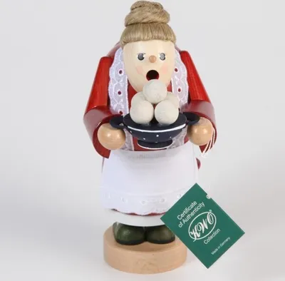 Produktbild von Oma mit Klößen (17cm) Räuchermann von KWO