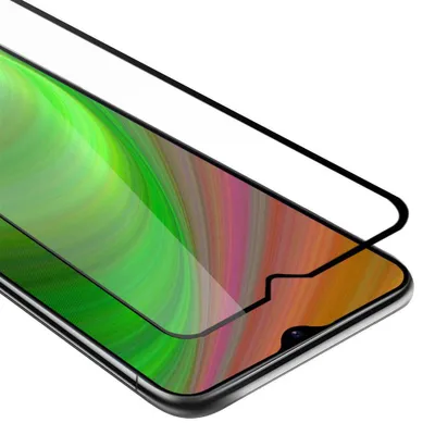 Immagine prodotto di Cadorabo pellicola blindata per Samsung Galaxy M30s pellicola protettiva in nero a schermo intero vetro temperato di protezione del display