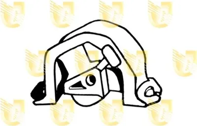 Produktbild von UNIGOM Motorlager Hinten für OPEL Corsa B Schrägheck (S93) 396060