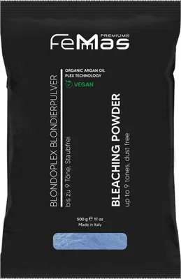 Immagine prodotto di FemMas polvere decolorante blu con olio di argan 500g