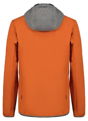 Produktbild von Icepeak Softshelljacke Danfort für Herren mit Kapuze, Farbe:grau-blau, Größe:56