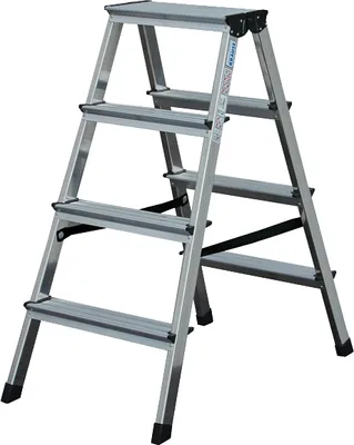 Immagine prodotto di KRAUSE „DOPPLO“ Stufen-Doppelleiter 2x4 Stufen