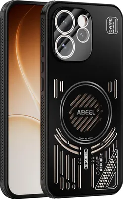 Image de Etui magnétique pour Oppo Reno15 Pro Max étui de protection antichoc en aluminium avec dissipation thermique et film pour lentille Noir