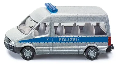 Zdjęcie produktu dla Zabawkowy autobus policyjny Siku; 804