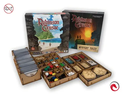 Produktbild von e-Raptor Sortiereinsatz für Robinson Crusoe 2nd Edition + Erweiterung (+)