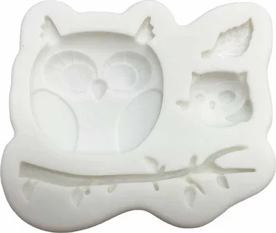Produktbild von PENTART SILIKONFORM Mold Abformen Gießen Mould, Eulen auf einem Ast