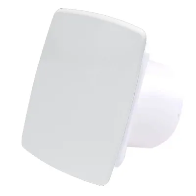 Produktbild von Badlüfter Lüfter Ventilator Deckenlüfter Badventilator Rückstauklappe Ø 125 mm Drehzahlgesteuert weiß